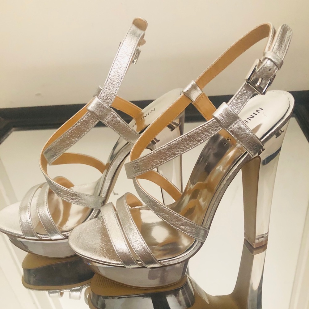 Nine West silver sands